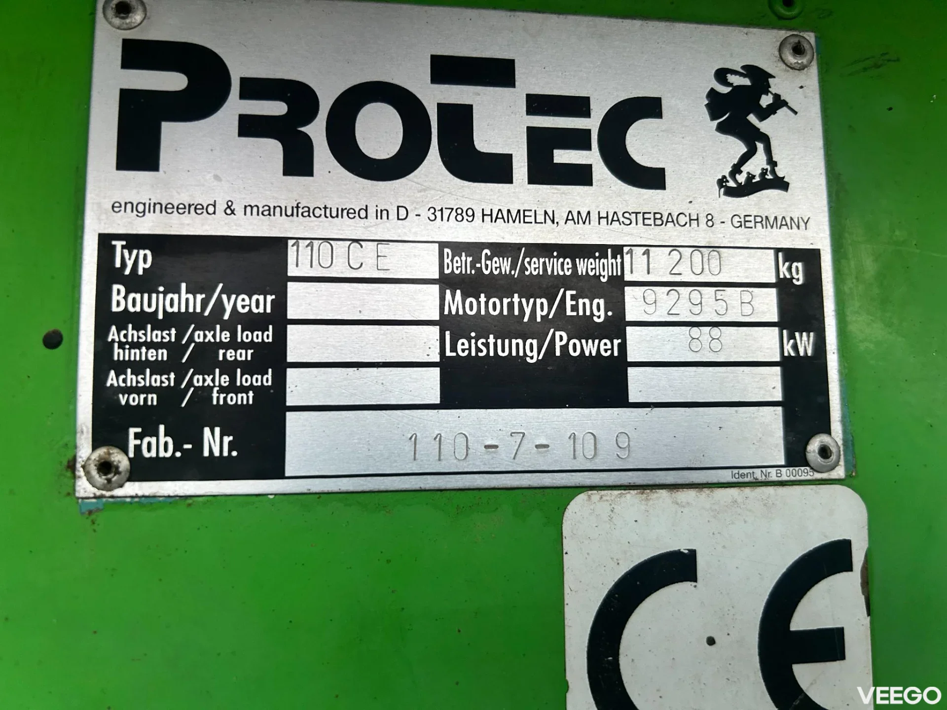 Protec Boxer 110CE 12T DRUM 88kW