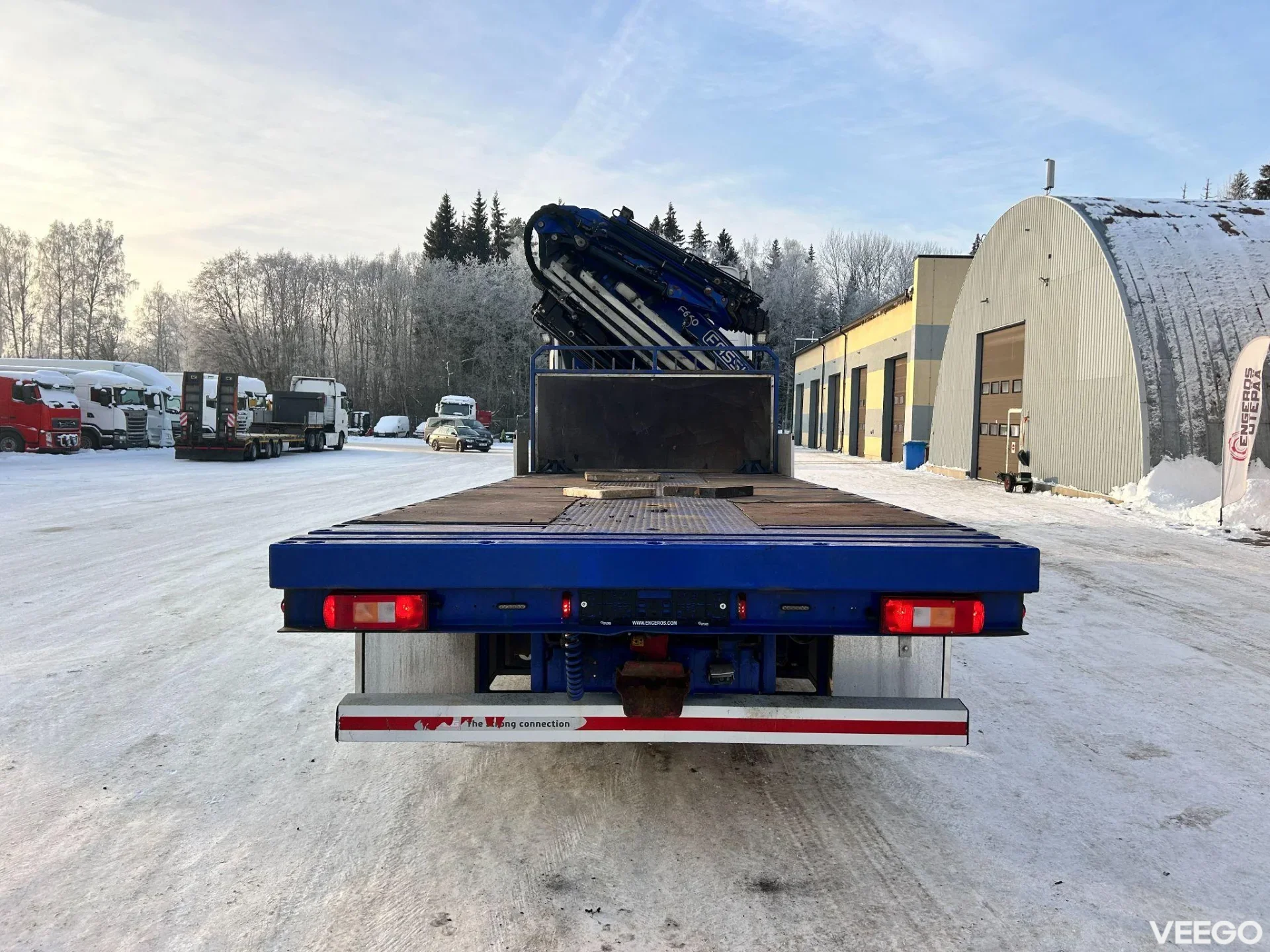 Volvo FH550 8X2 EURO6 + FASSI F660 + JIB 413kW