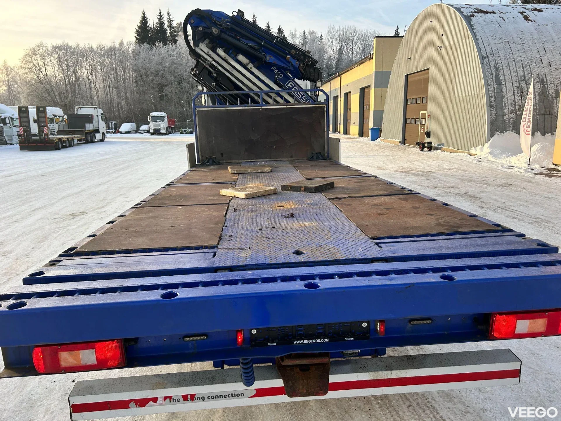 Volvo FH550 8X2 EURO6 + FASSI F660 + JIB 413kW