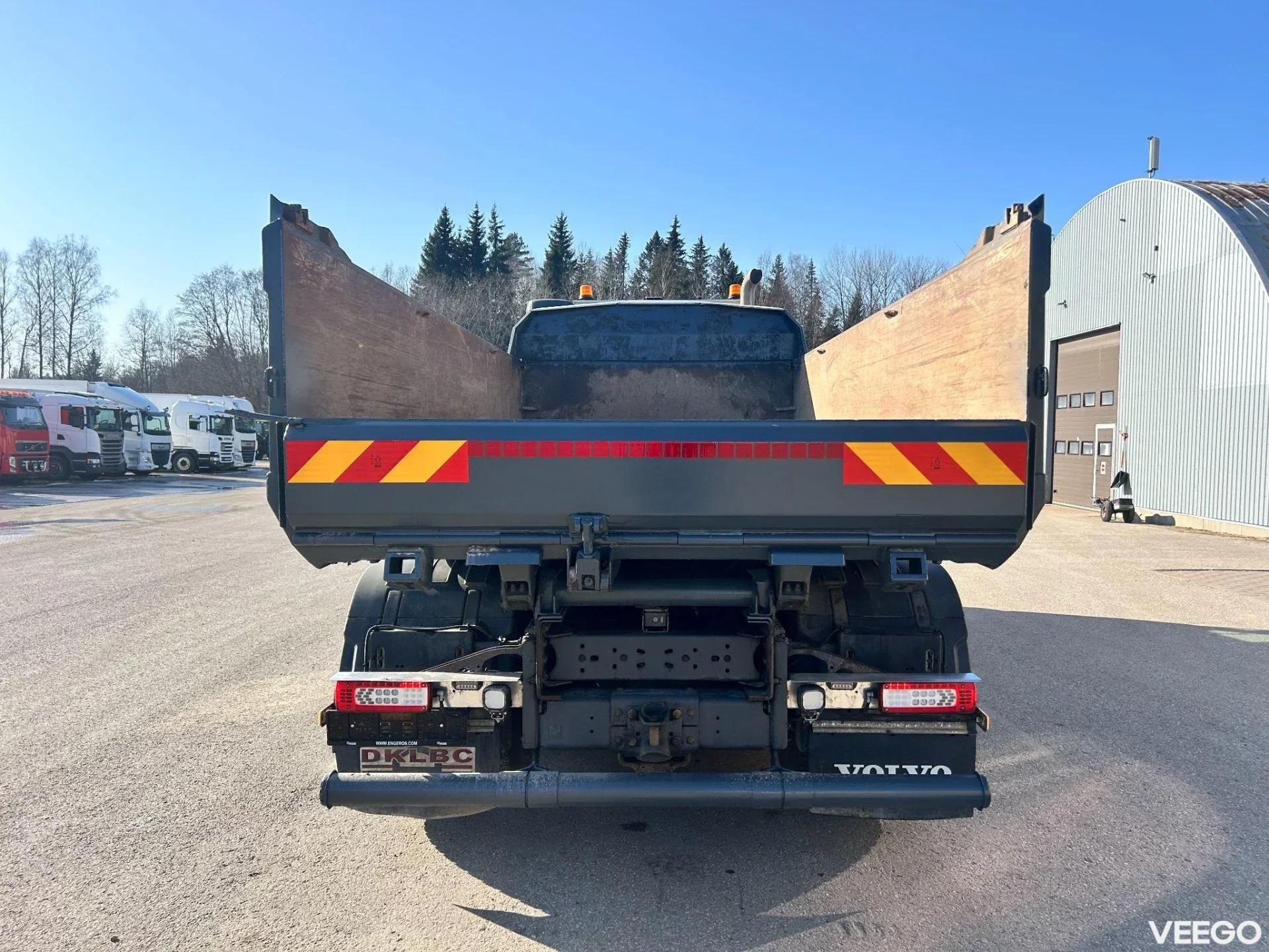 Volvo FMX 6X4 EURO6 + LIFTING AXLE 308kW