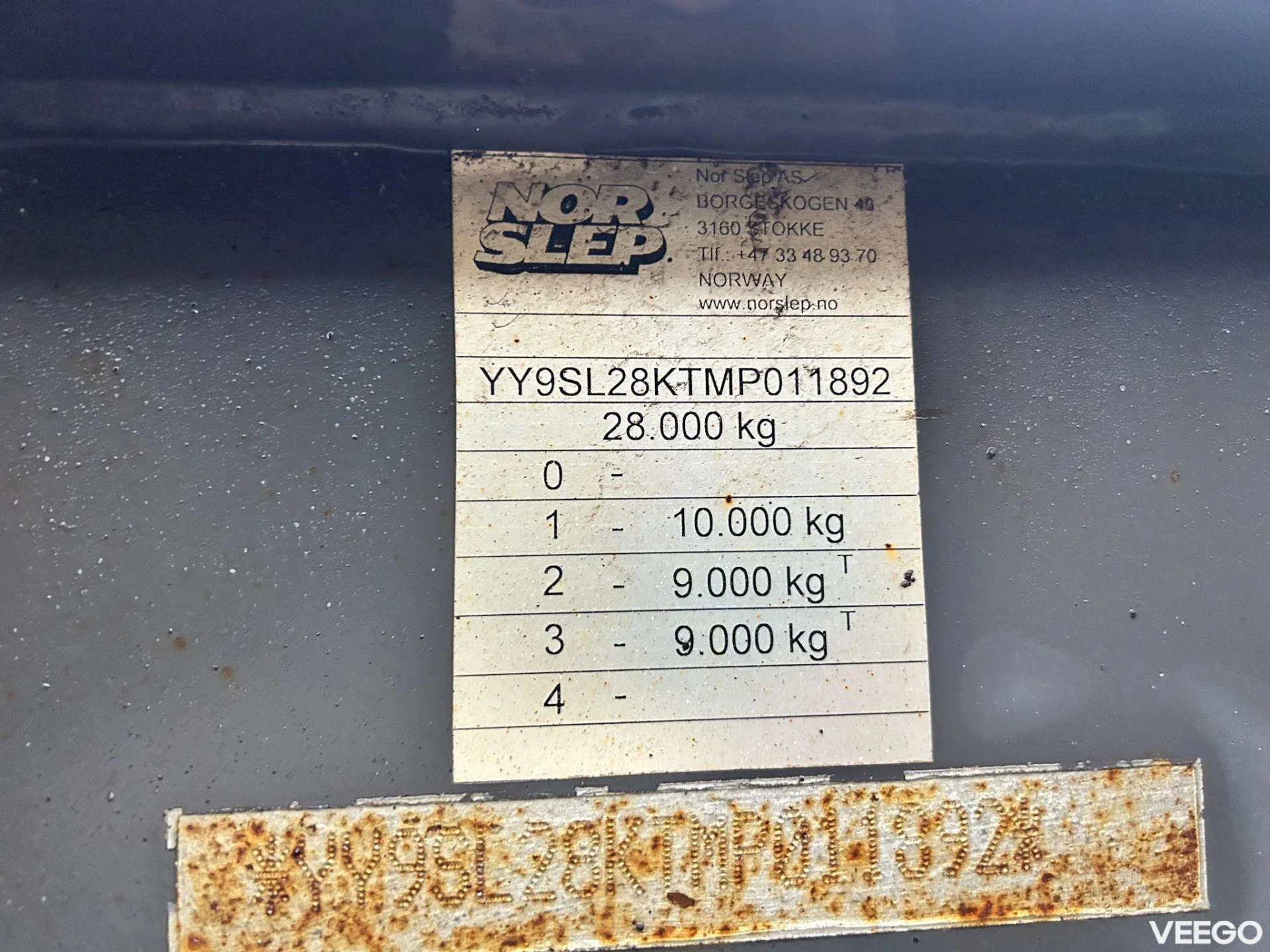 Nor Slep SL-28 TIPPING