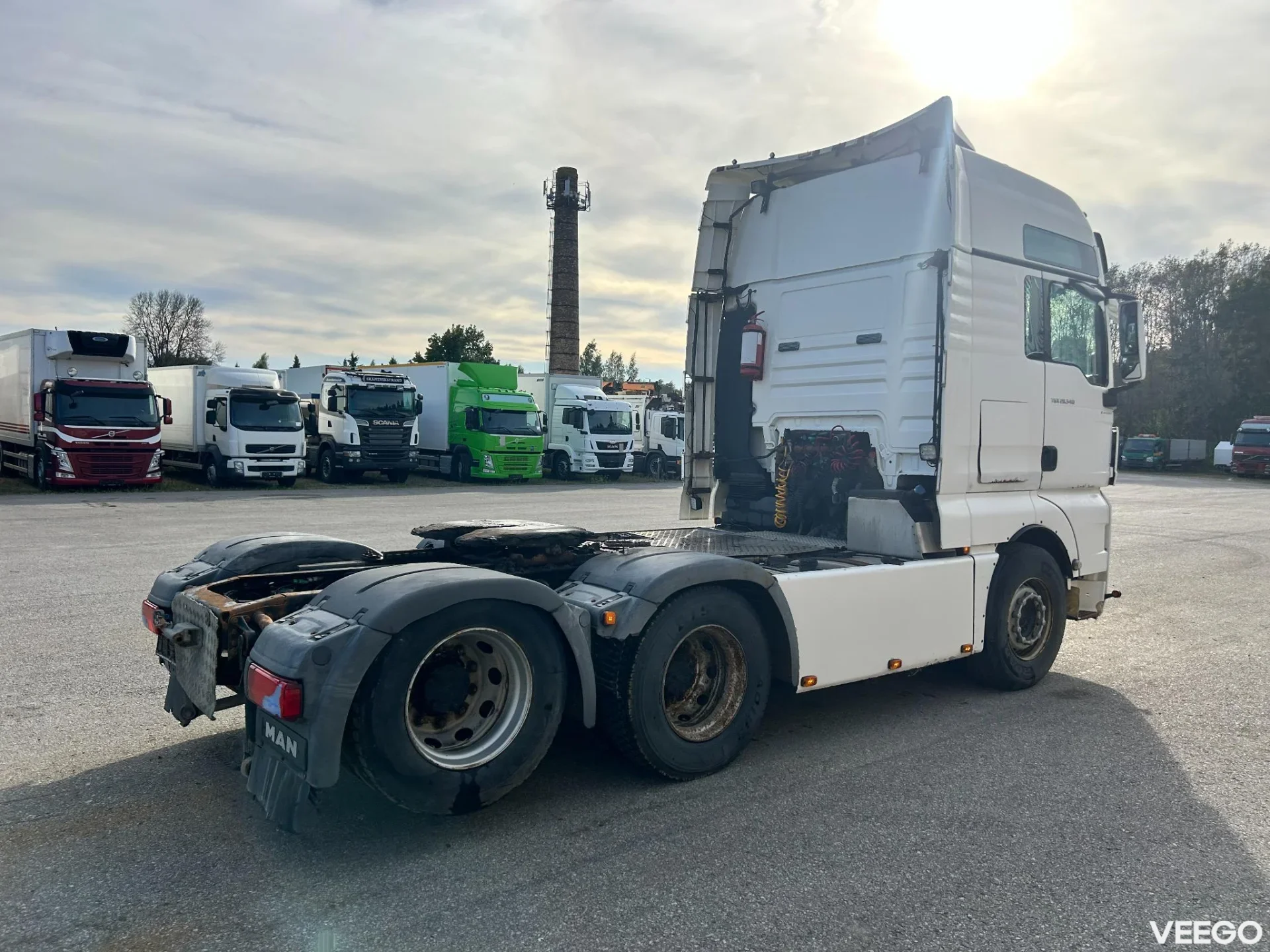 MAN TGX 6X2 EURO5 + RETARDER + HYDRAULICS + GEARBOX DEFECT 397kW