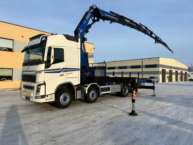 Image of Volvo FH550 8X2 EURO6 + FASSI F660 + JIB 413kW