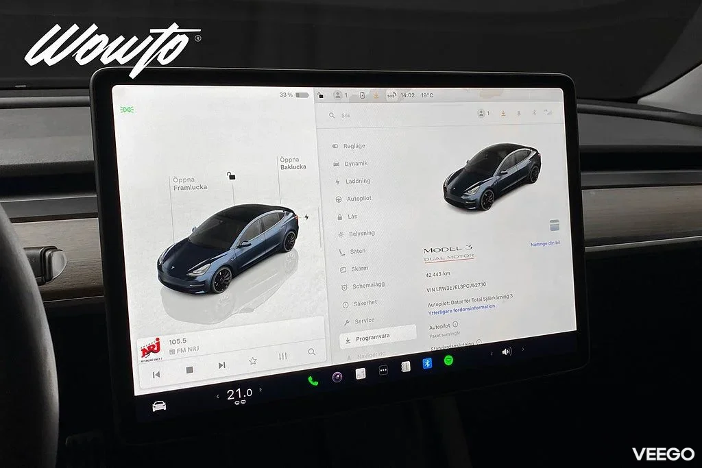 Tesla Model 3 Performance 534HK /Moms /4.95% 393kW