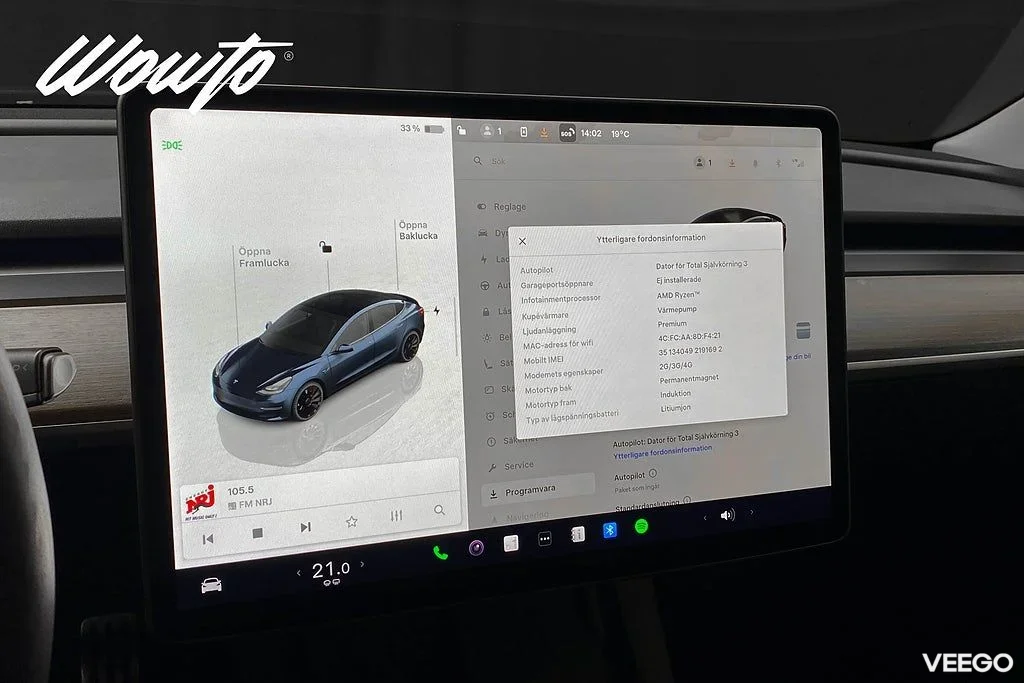 Tesla Model 3 Performance 534HK /Moms /4.95% 393kW