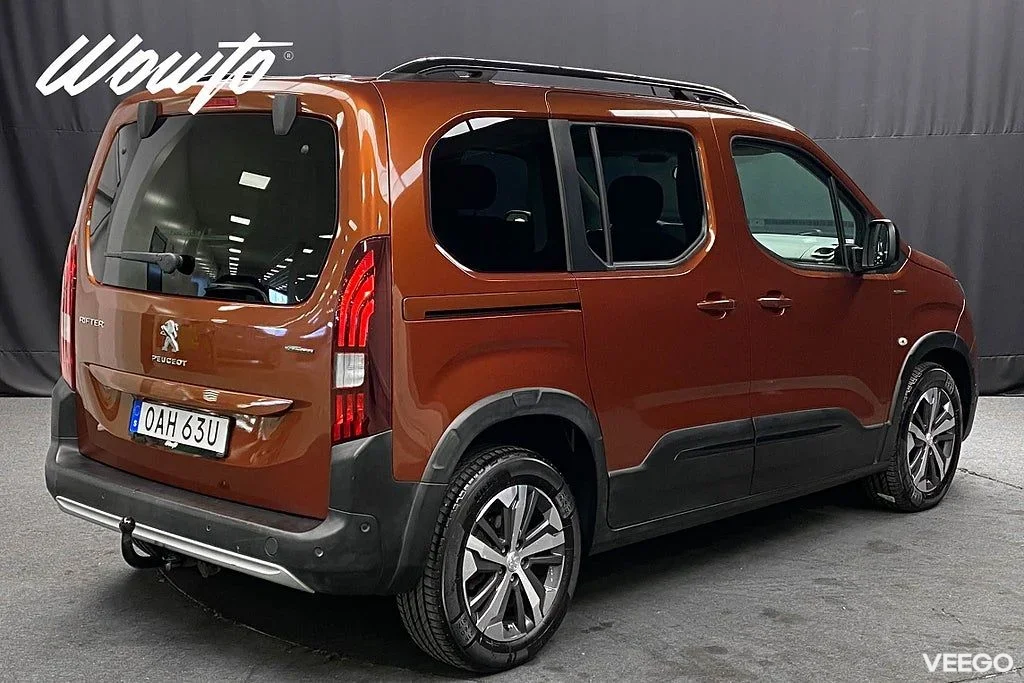 Peugeot Rifter 1.5 BlueHDi EAT 130HK GT-Line /Drag /B-Kamera 96kW