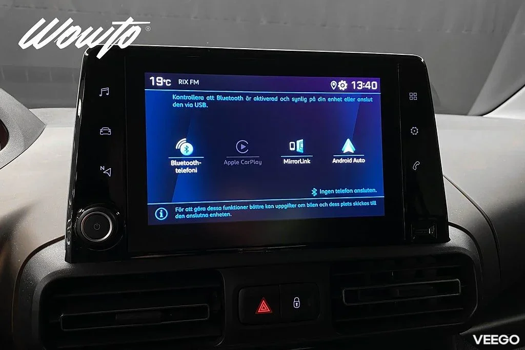 Peugeot Rifter 1.5 BlueHDi EAT 130HK GT-Line /Drag /B-Kamera 96kW