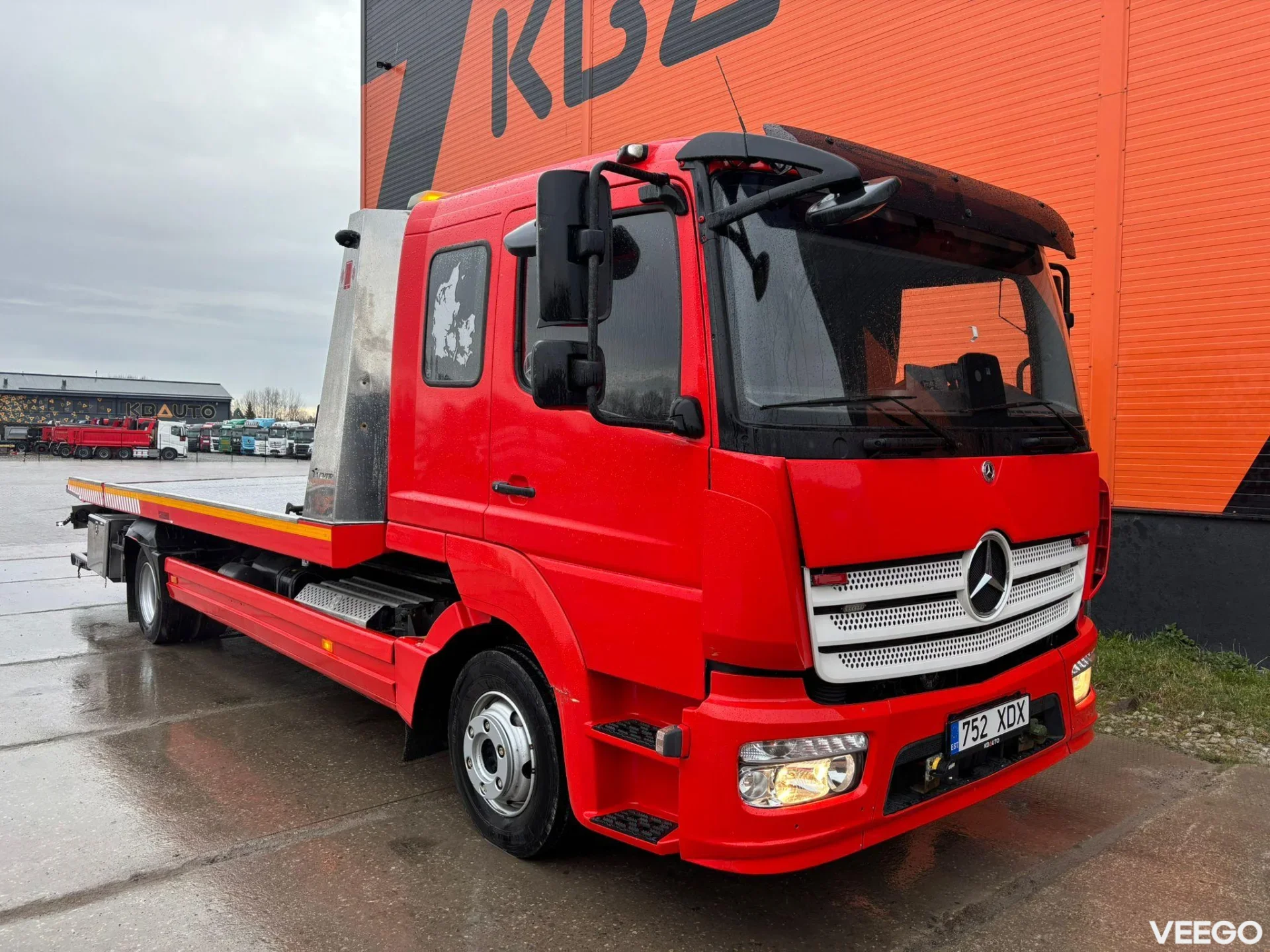 Mercedes-Benz Atego TEVOR ZP50C1 / PLATFORM L=5800 mm + WINCH 210kW