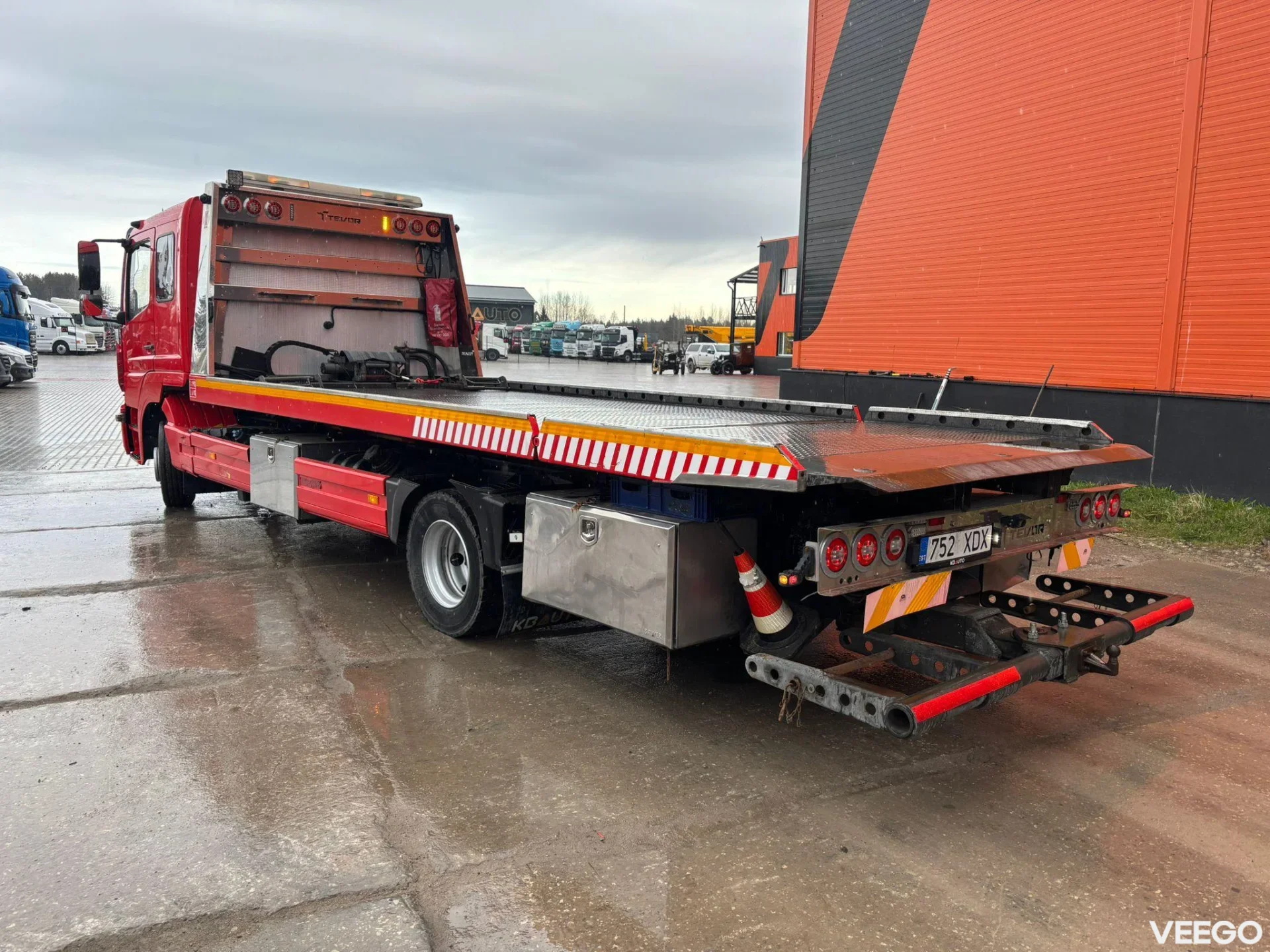 Mercedes-Benz Atego TEVOR ZP50C1 / PLATFORM L=5800 mm + WINCH 210kW