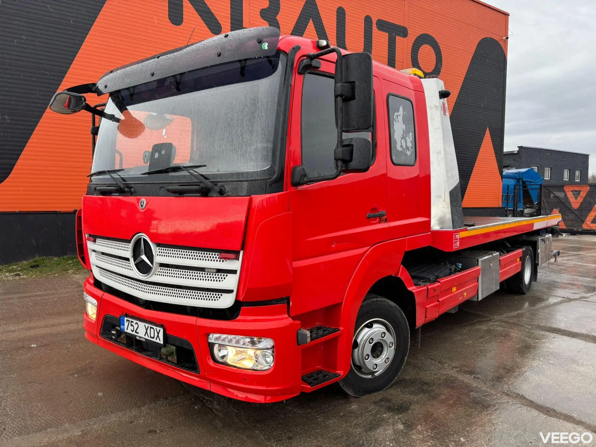 Mercedes-Benz Atego TEVOR ZP50C1 / PLATFORM L=5800 mm + WINCH 210kW