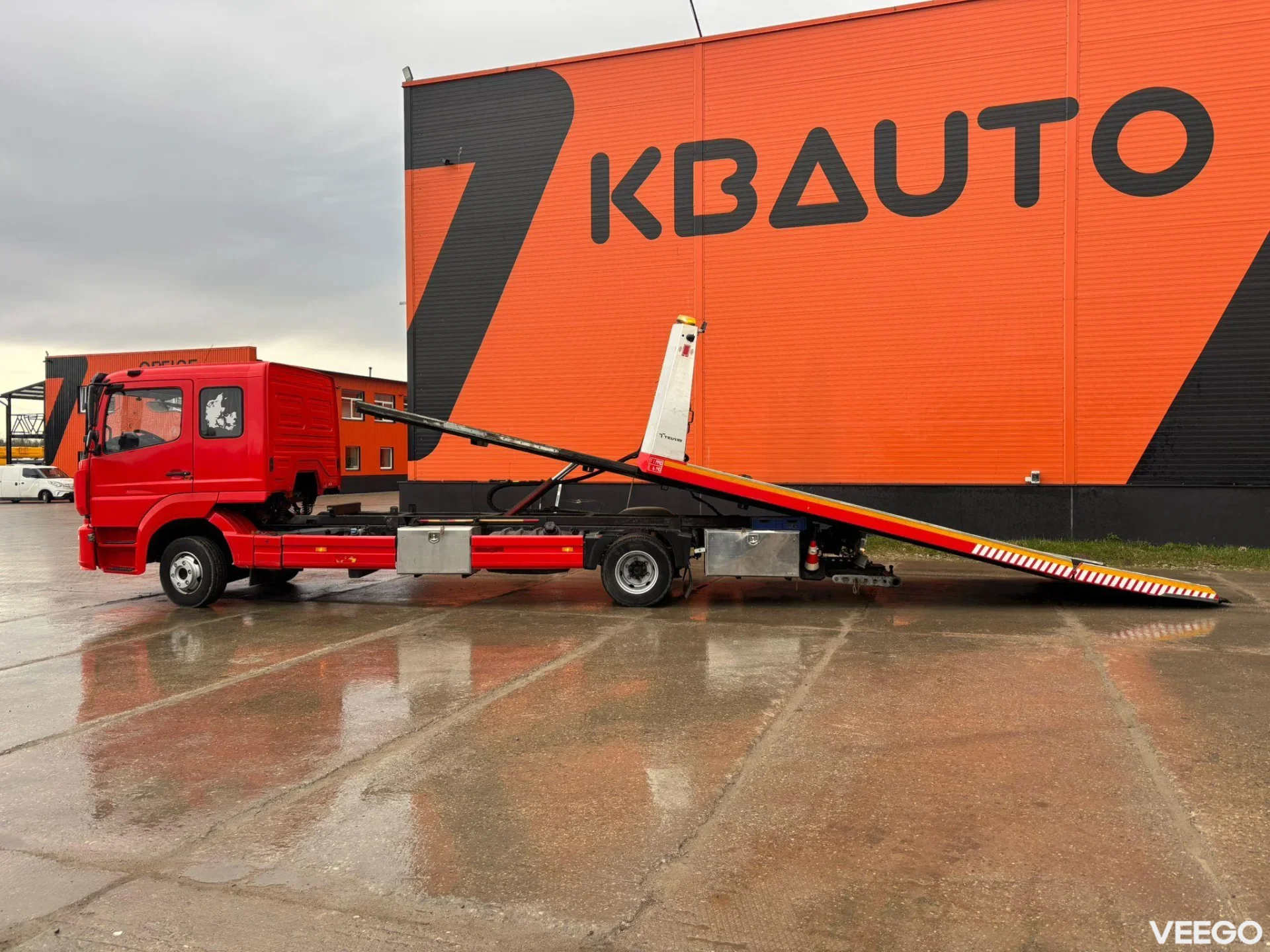 Mercedes-Benz Atego TEVOR ZP50C1 / PLATFORM L=5800 mm + WINCH 210kW