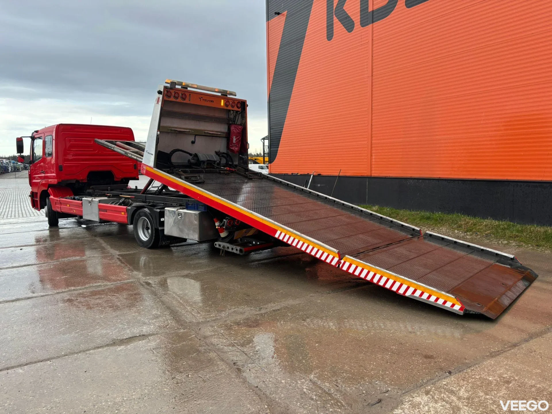Mercedes-Benz Atego TEVOR ZP50C1 / PLATFORM L=5800 mm + WINCH 210kW