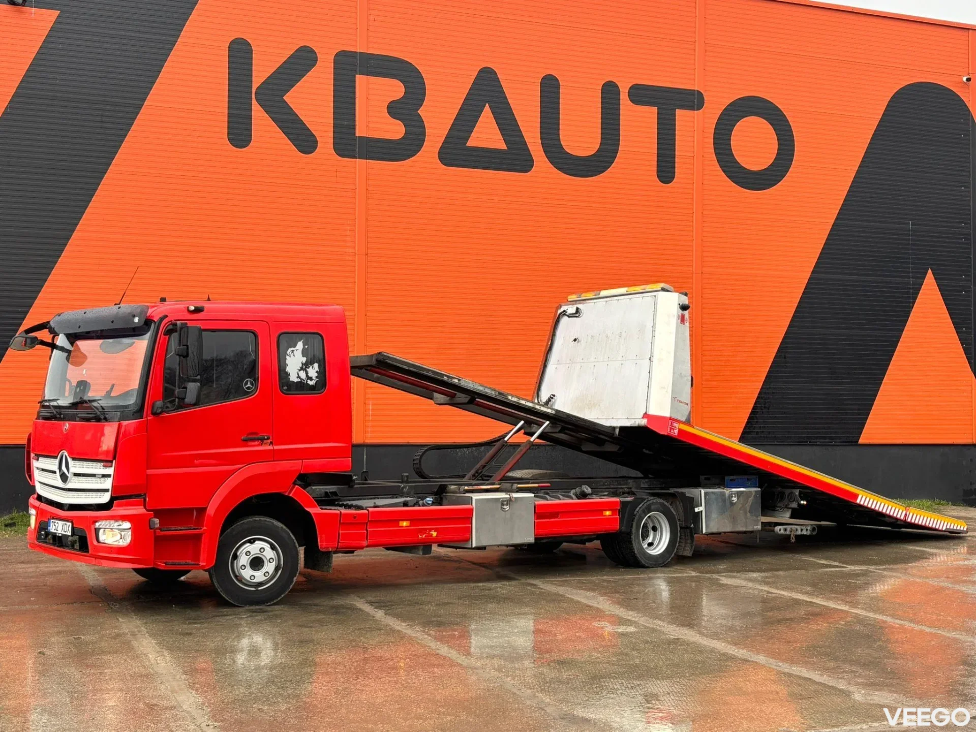 Mercedes-Benz Atego TEVOR ZP50C1 / PLATFORM L=5800 mm + WINCH 210kW