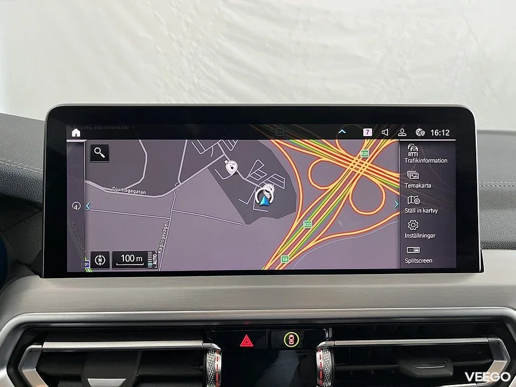 BMW iX3 Charged M Sport Drag Panorama Rattvärme Park Assist