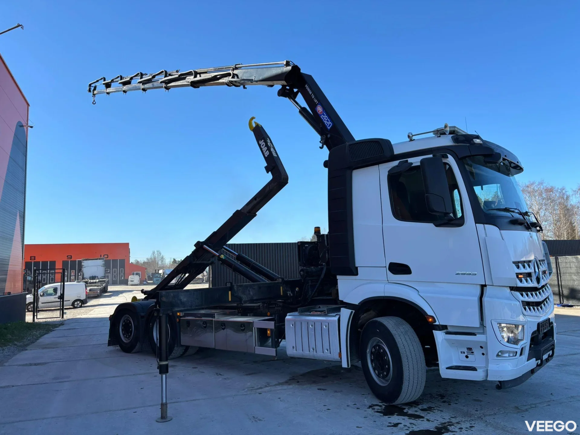 Mercedes-Benz Actros HMF2820 / JOAB L20 ton / L=5000 mm 530kW