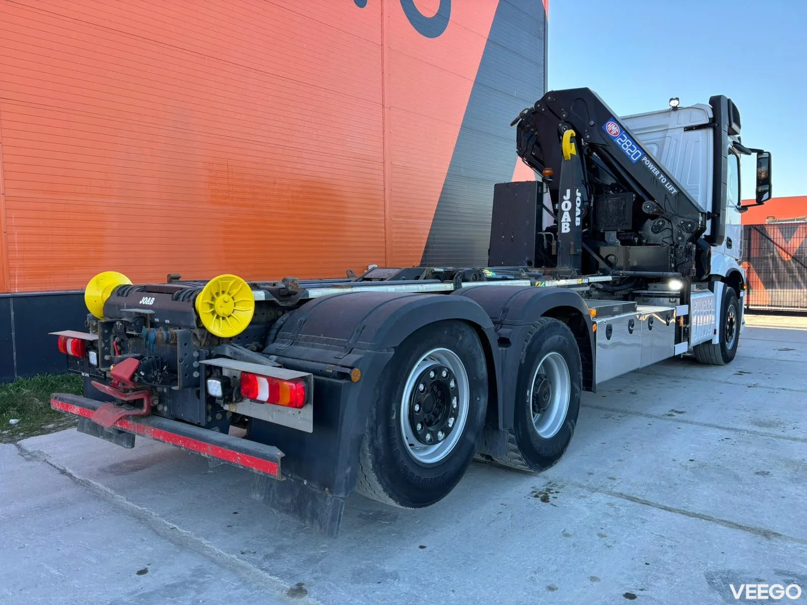 Mercedes-Benz Actros HMF2820 / JOAB L20 ton / L=5000 mm 530kW
