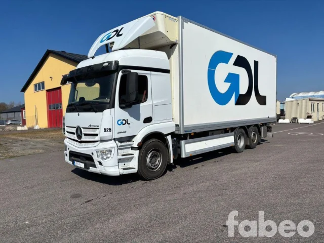 Image of Mercedes-Benz Actros Skåpbil (128837) 335kW