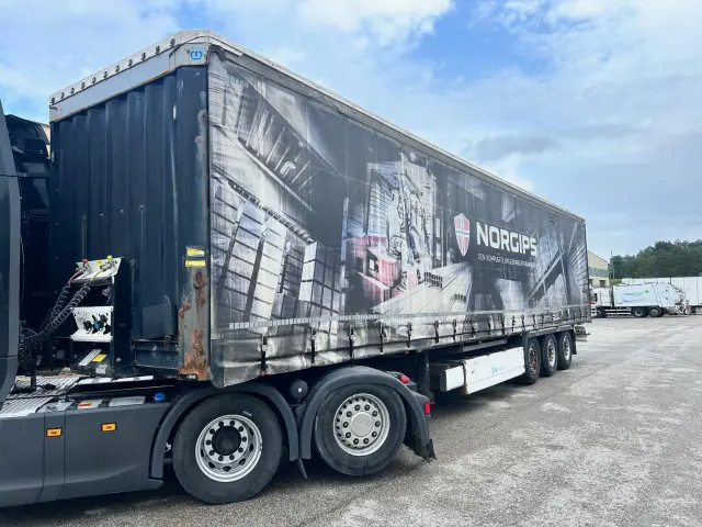 Image of Krone SD LIFTING AXLE + EDSCHA ROOF