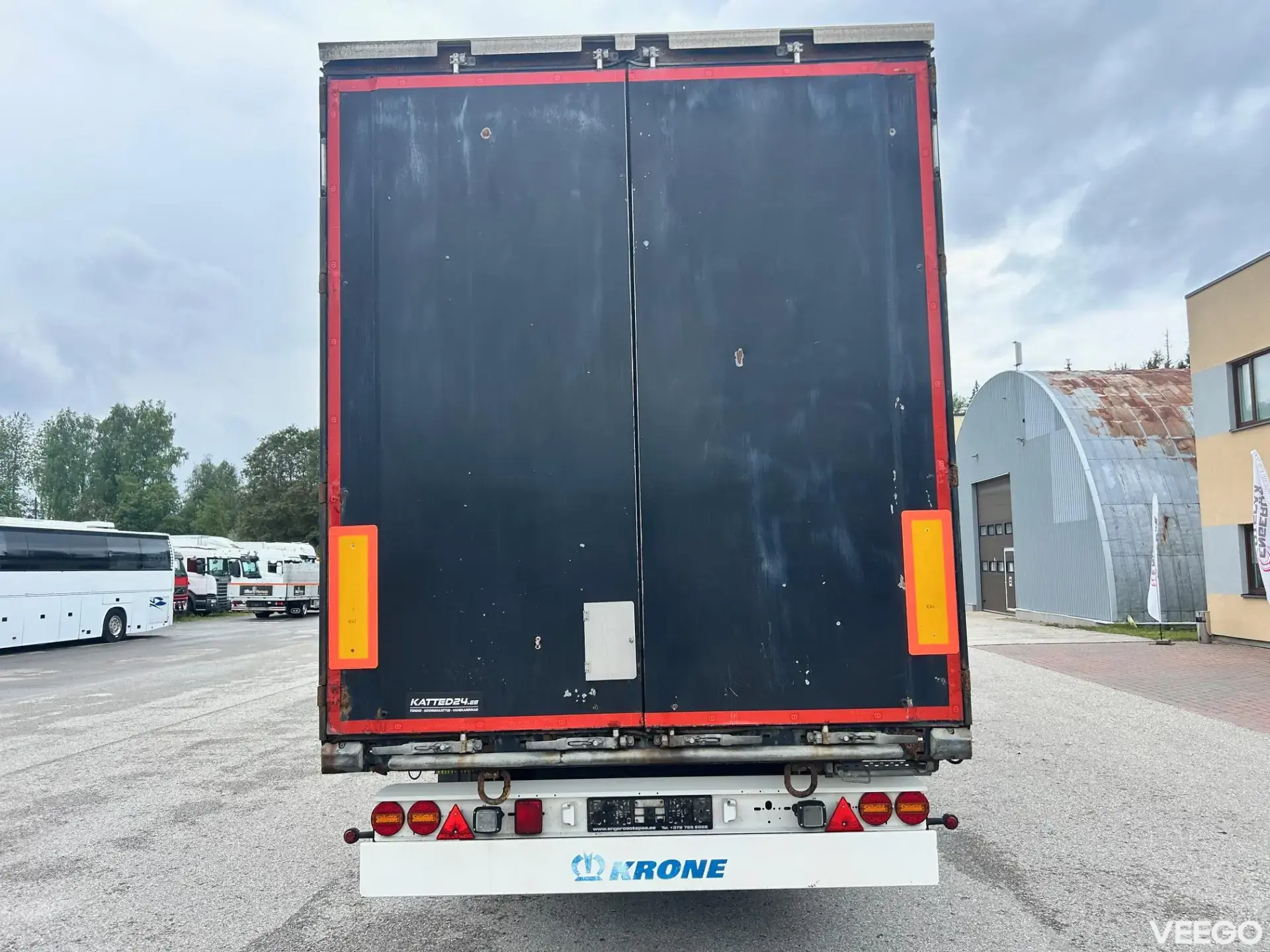 Krone SD LIFTING AXLE + EDSCHA ROOF