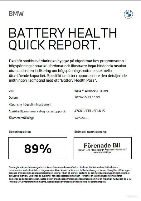 BMW X1 xDrive25e SportLine Head-Up Drag 18" LM Sportstolar