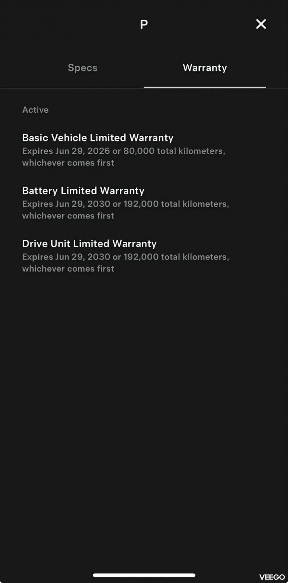 Tesla Model Y 155kW