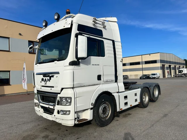 Image of MAN TGX 6X2 EURO5 + RETARDER + HYDRAULICS + GEARBOX DEFECT 397kW