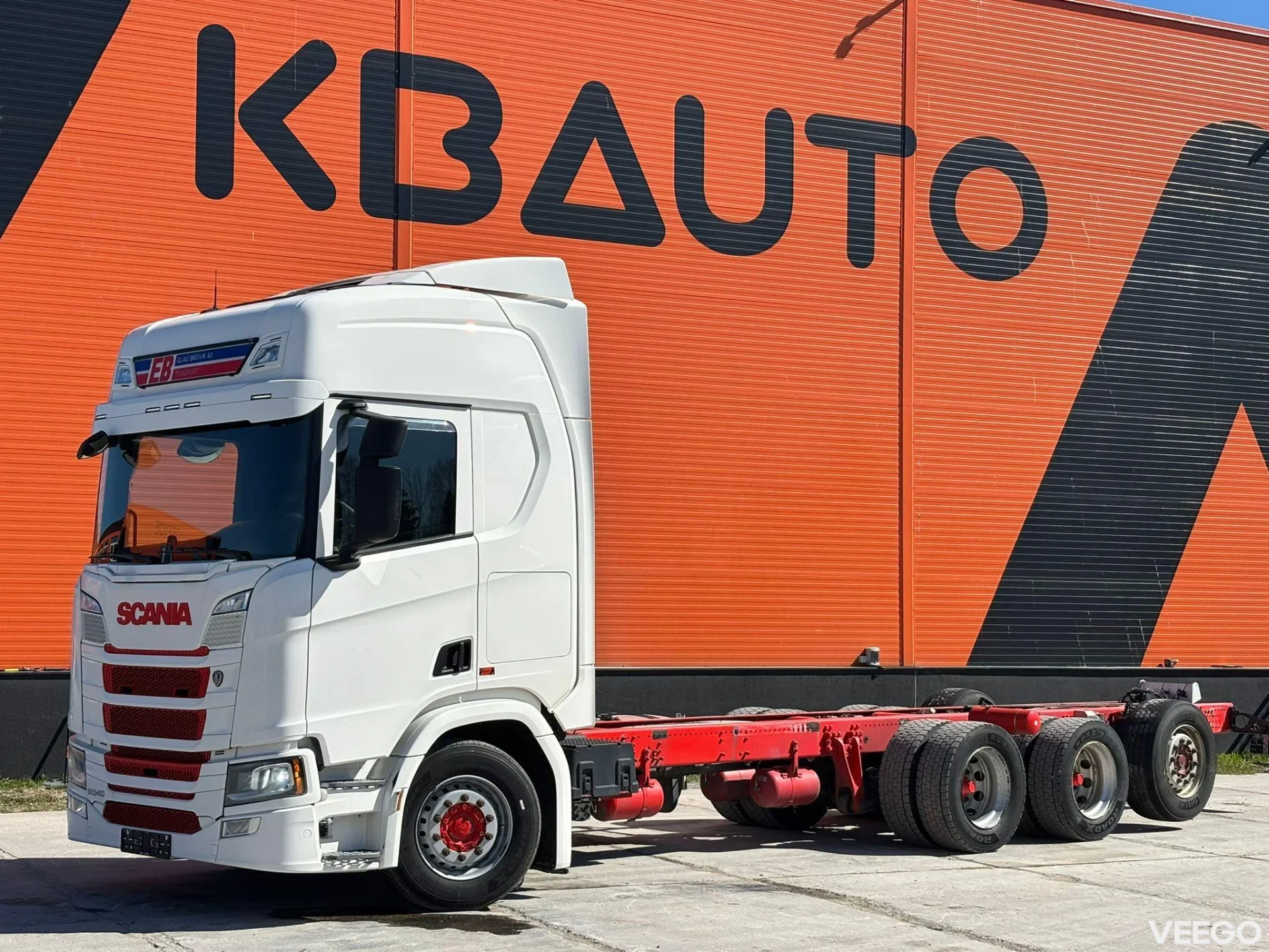 Scania R540 9 TON FRONT AXLE / RETARDER / CHASSIS L=8674 mm 540kW