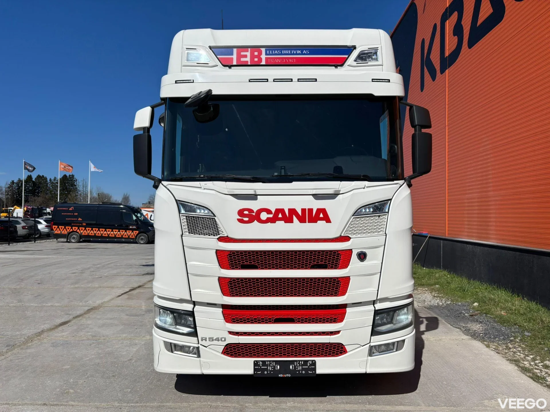 Scania R540 9 TON FRONT AXLE / RETARDER / CHASSIS L=8674 mm 540kW