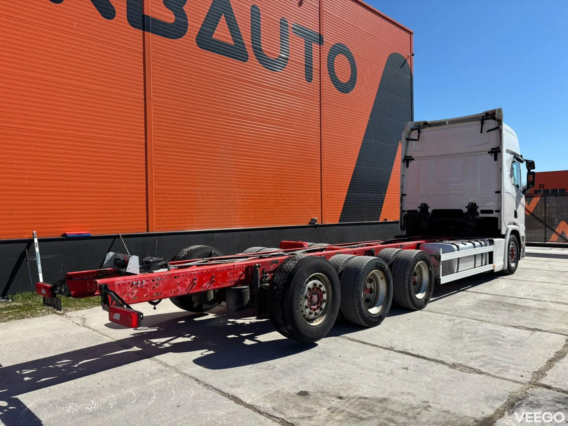 Scania R540 9 TON FRONT AXLE / RETARDER / CHASSIS L=8674 mm 540kW