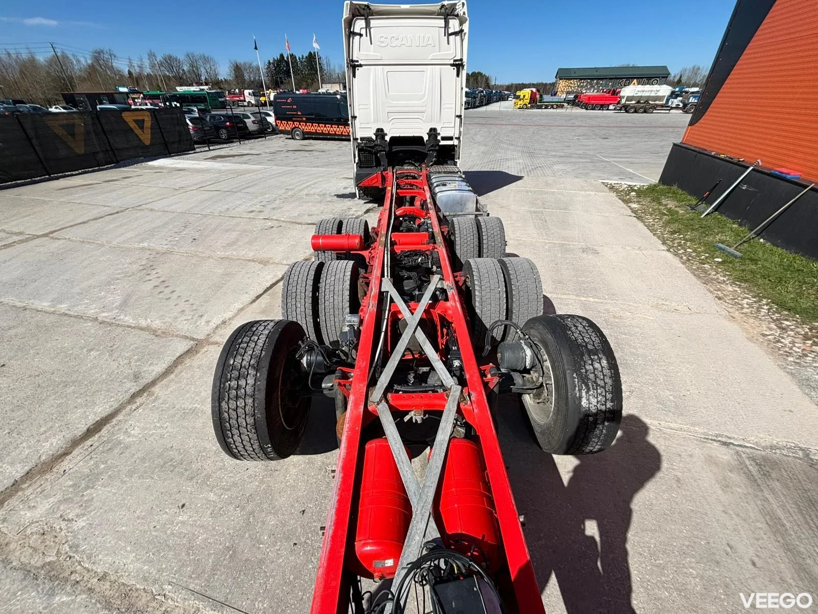 Scania R540 9 TON FRONT AXLE / RETARDER / CHASSIS L=8674 mm 540kW