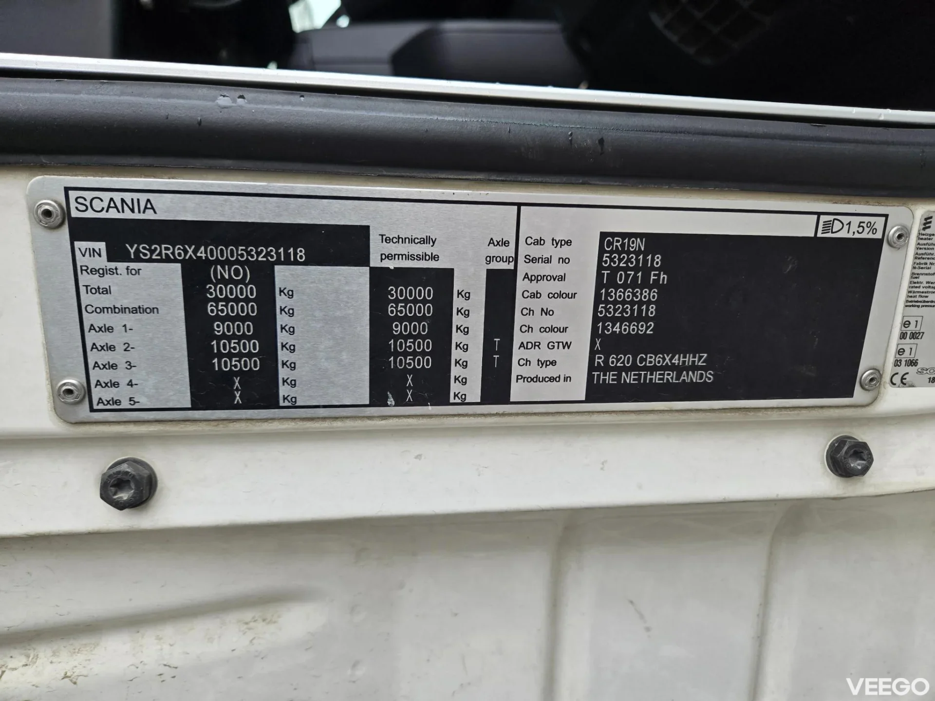 Scania R620 456kW