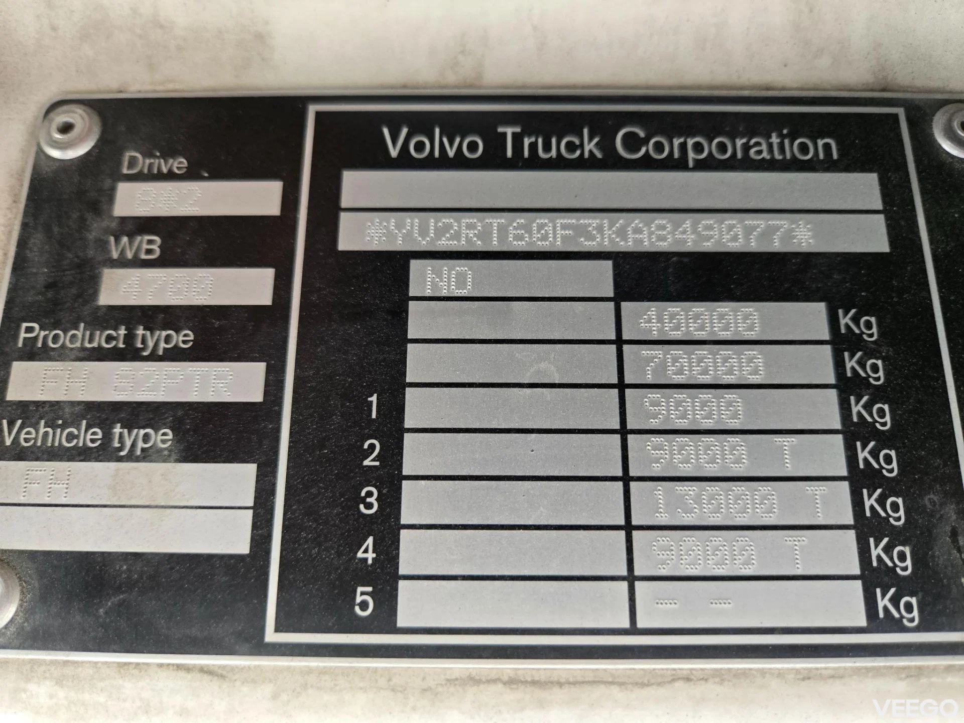 Volvo FH540 405kW