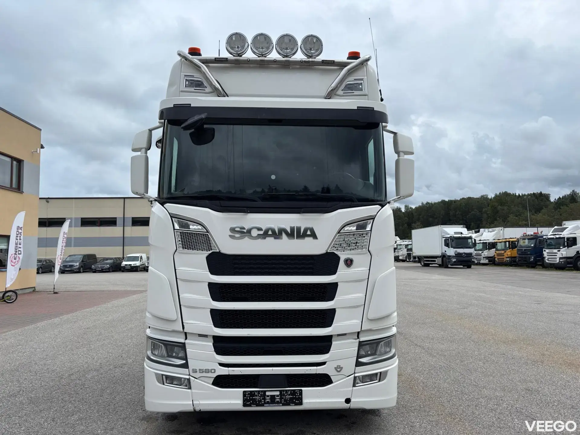 Scania S580 6x2 + RETARDER + HYDRAULICS 427kW