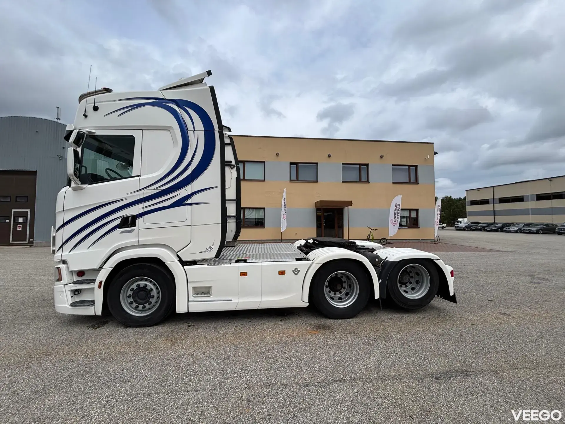 Scania S580 6x2 + RETARDER + HYDRAULICS 427kW
