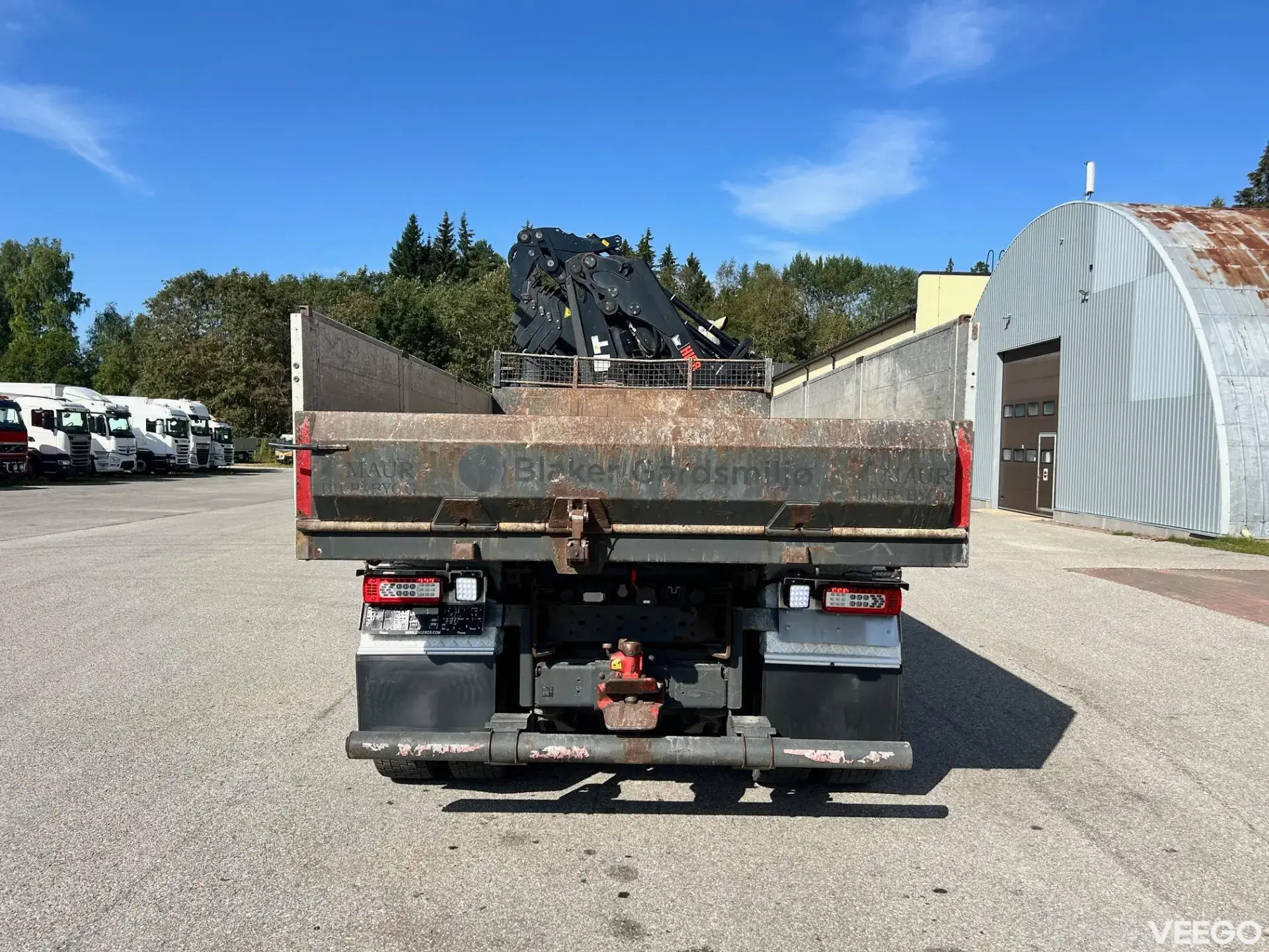 Volvo FMX 6X4 EURO6 + HIAB + JIB + LIFTING AXLE 345kW