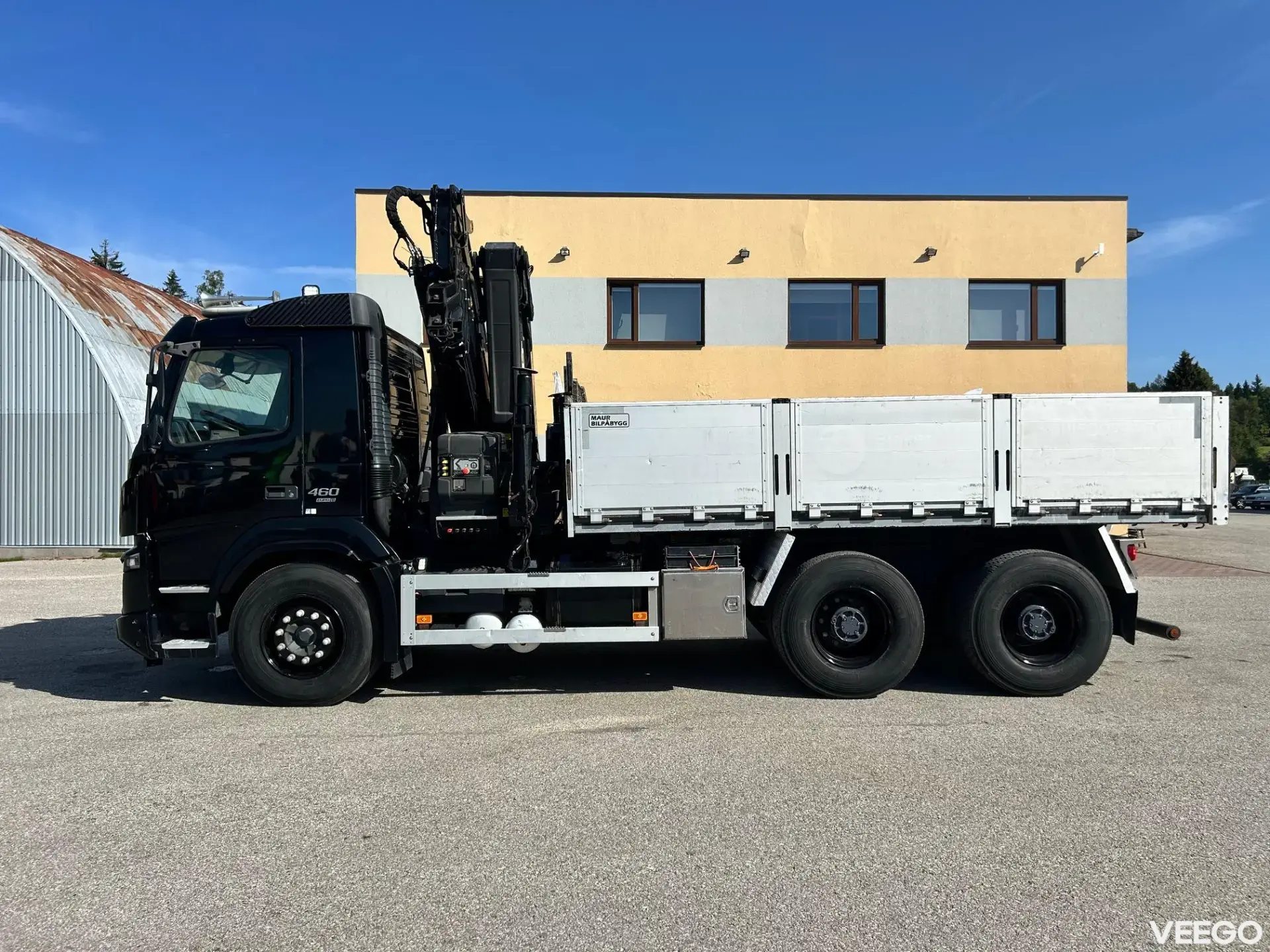 Volvo FMX 6X4 EURO6 + HIAB + JIB + LIFTING AXLE 345kW