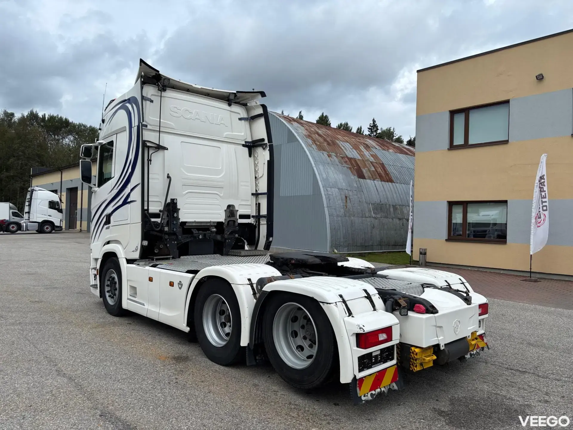 Scania S580 6x2 + RETARDER + HYDRAULICS 427kW
