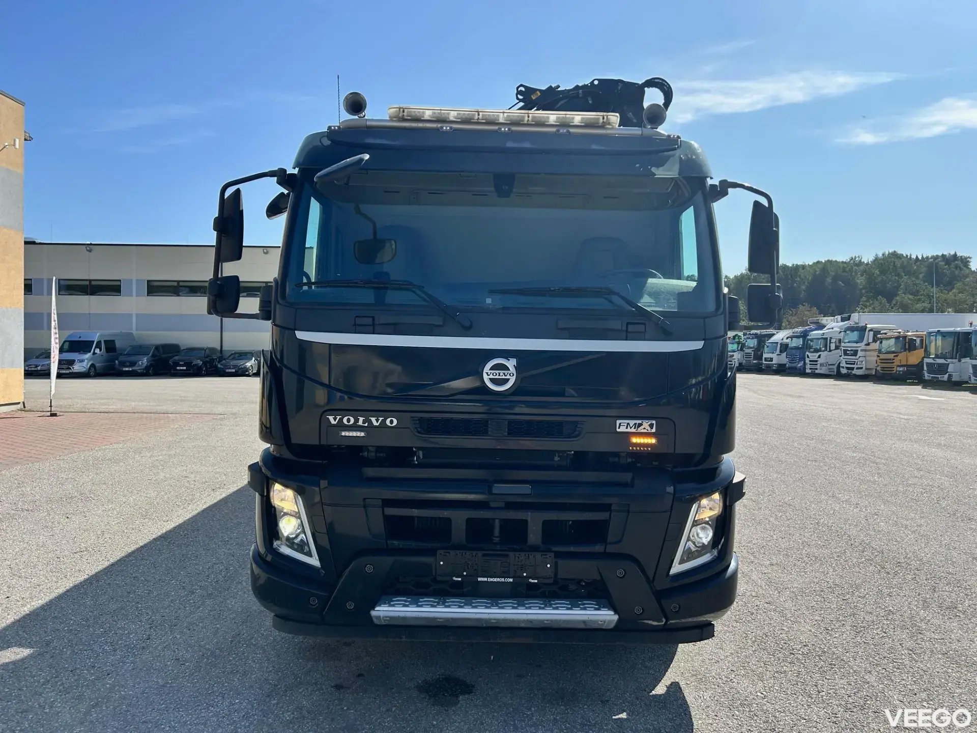 Volvo FMX 6X4 EURO6 + HIAB + JIB + LIFTING AXLE 345kW