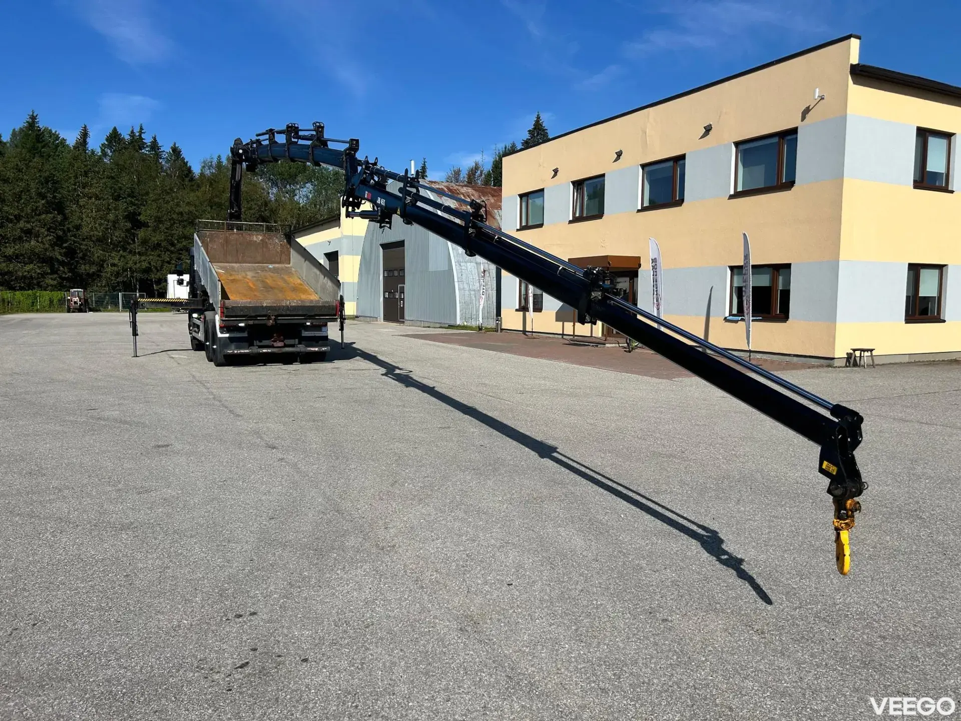 Volvo FMX 6X4 EURO6 + HIAB + JIB + LIFTING AXLE 345kW