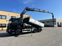 Volvo FMX 6X4 EURO6 + HIAB + JIB + LIFTING AXLE 345kW thumbnail