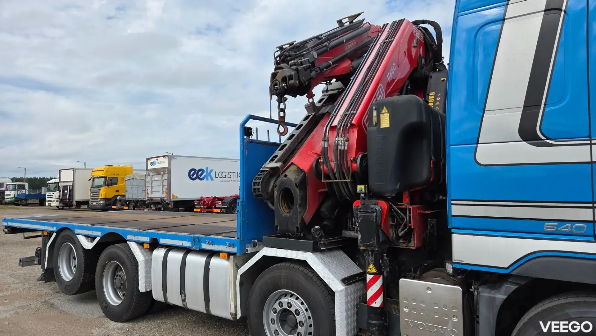 Volvo FH540 max 33,5m. 405kW