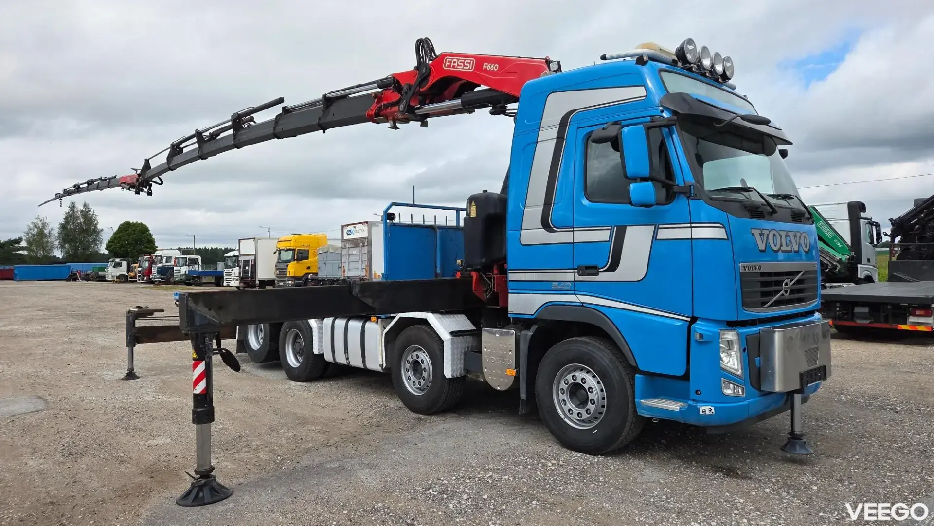 Volvo FH540 max 33,5m. 405kW