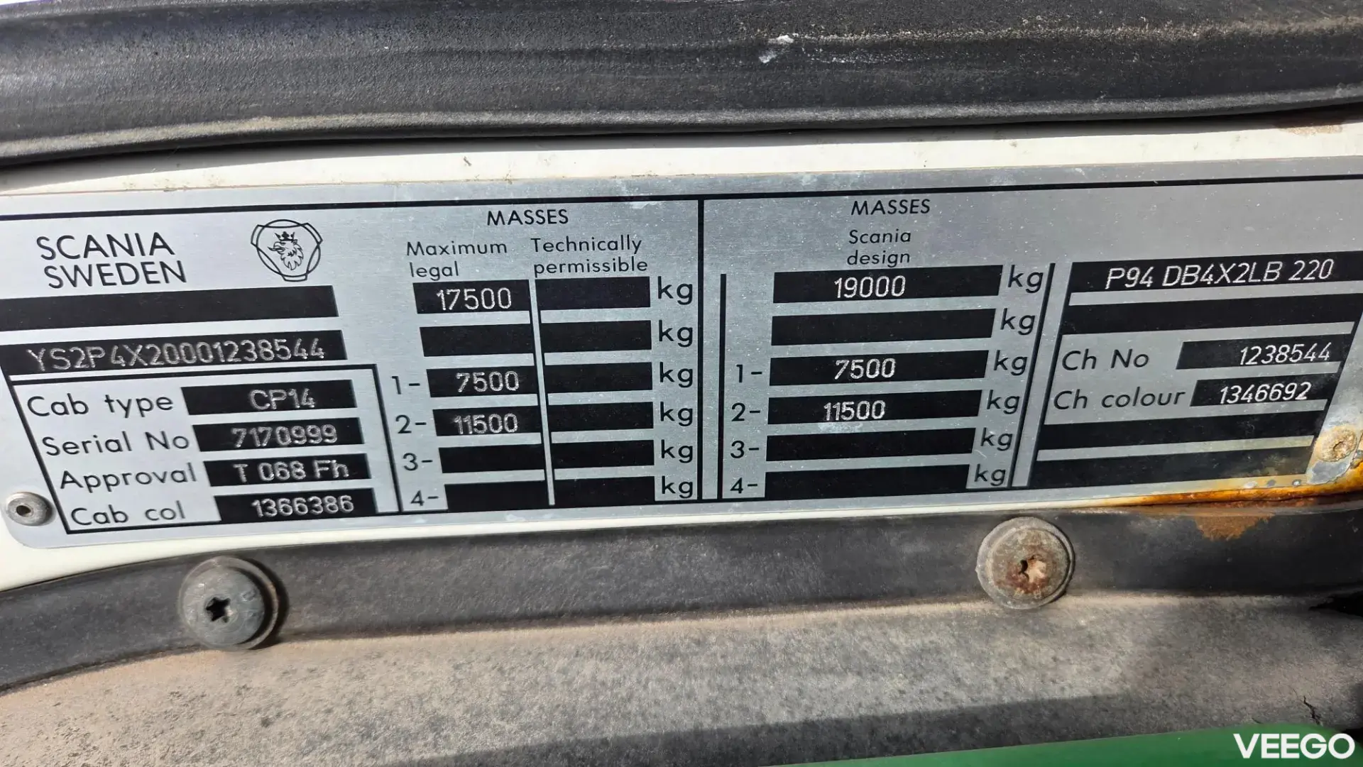 Scania P94 162kW