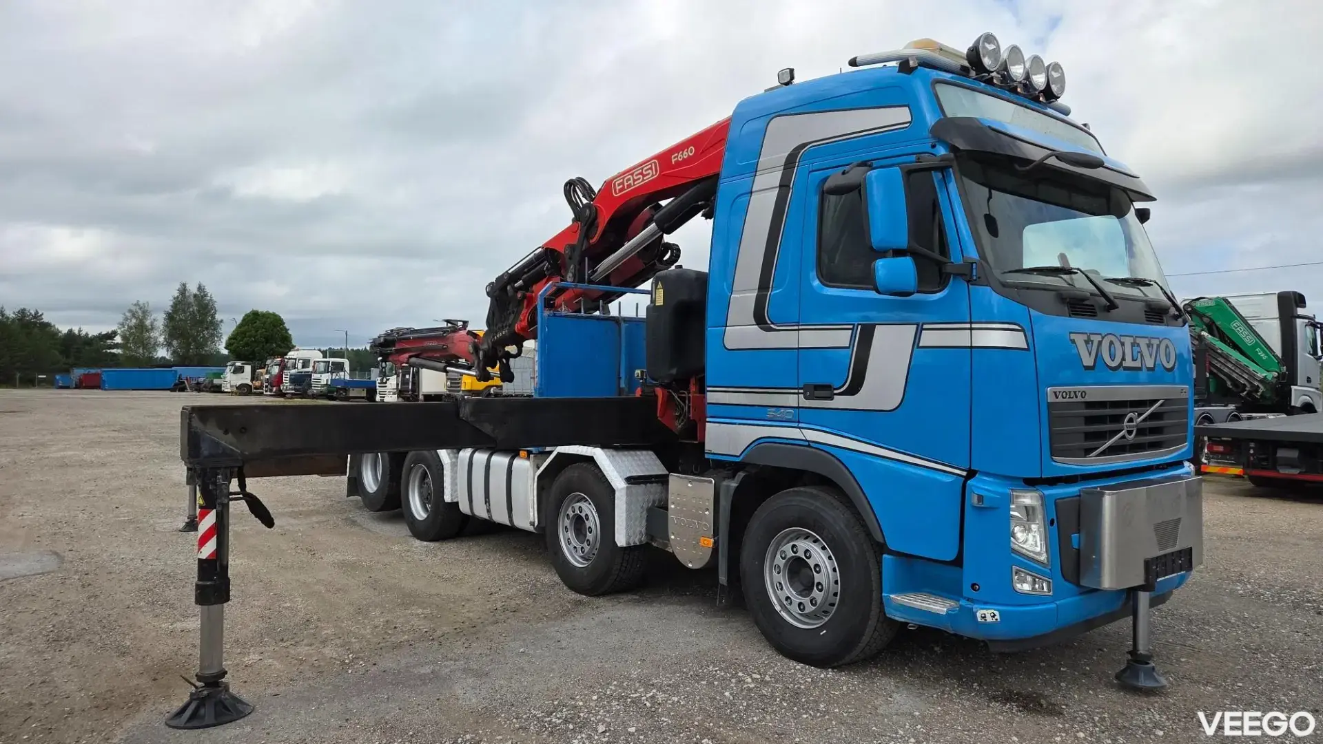 Volvo FH540 max 33,5m. 405kW