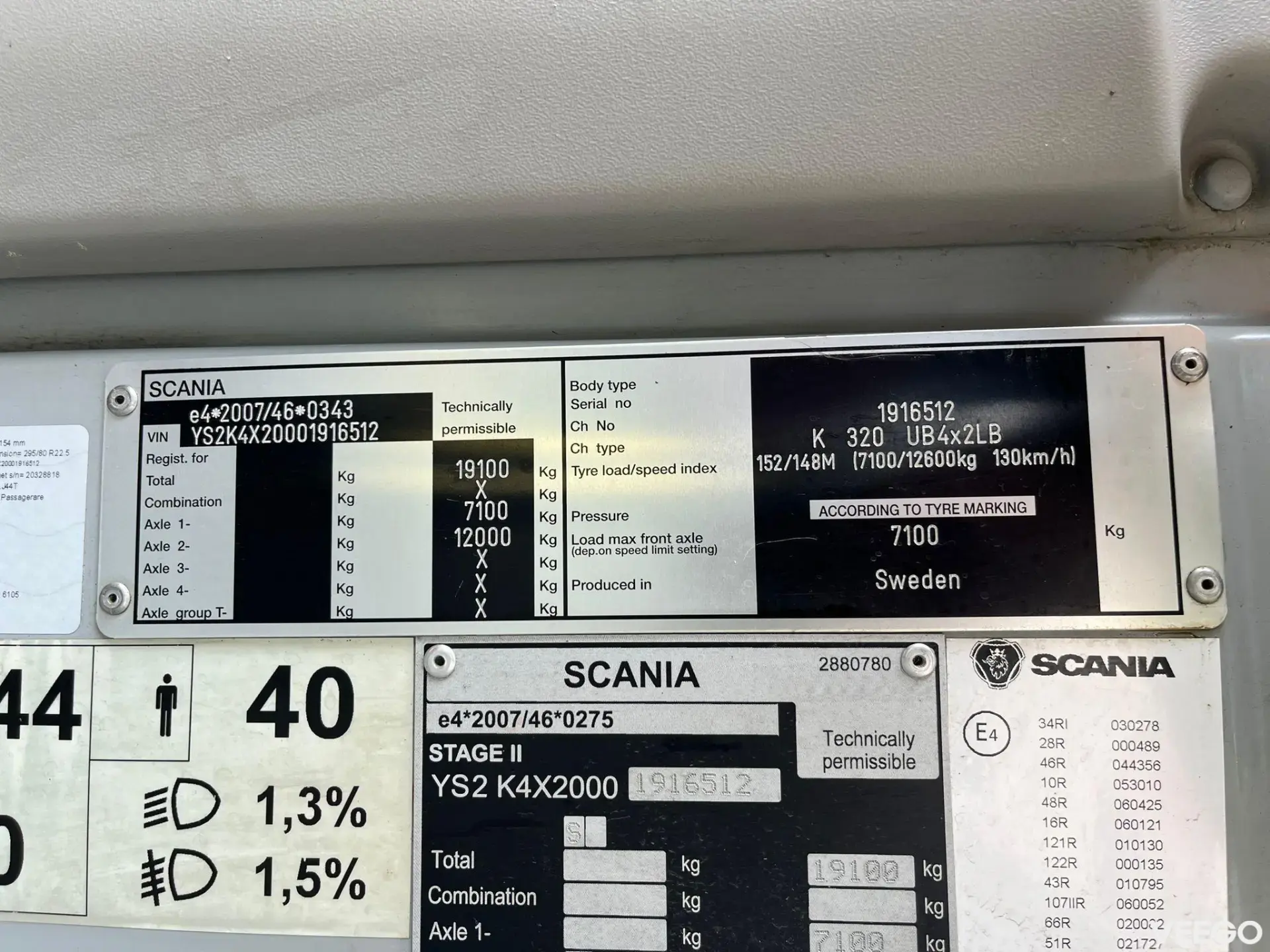 Scania K 320 44 SEATS / AC / AUXILIARY HEATING 235kW