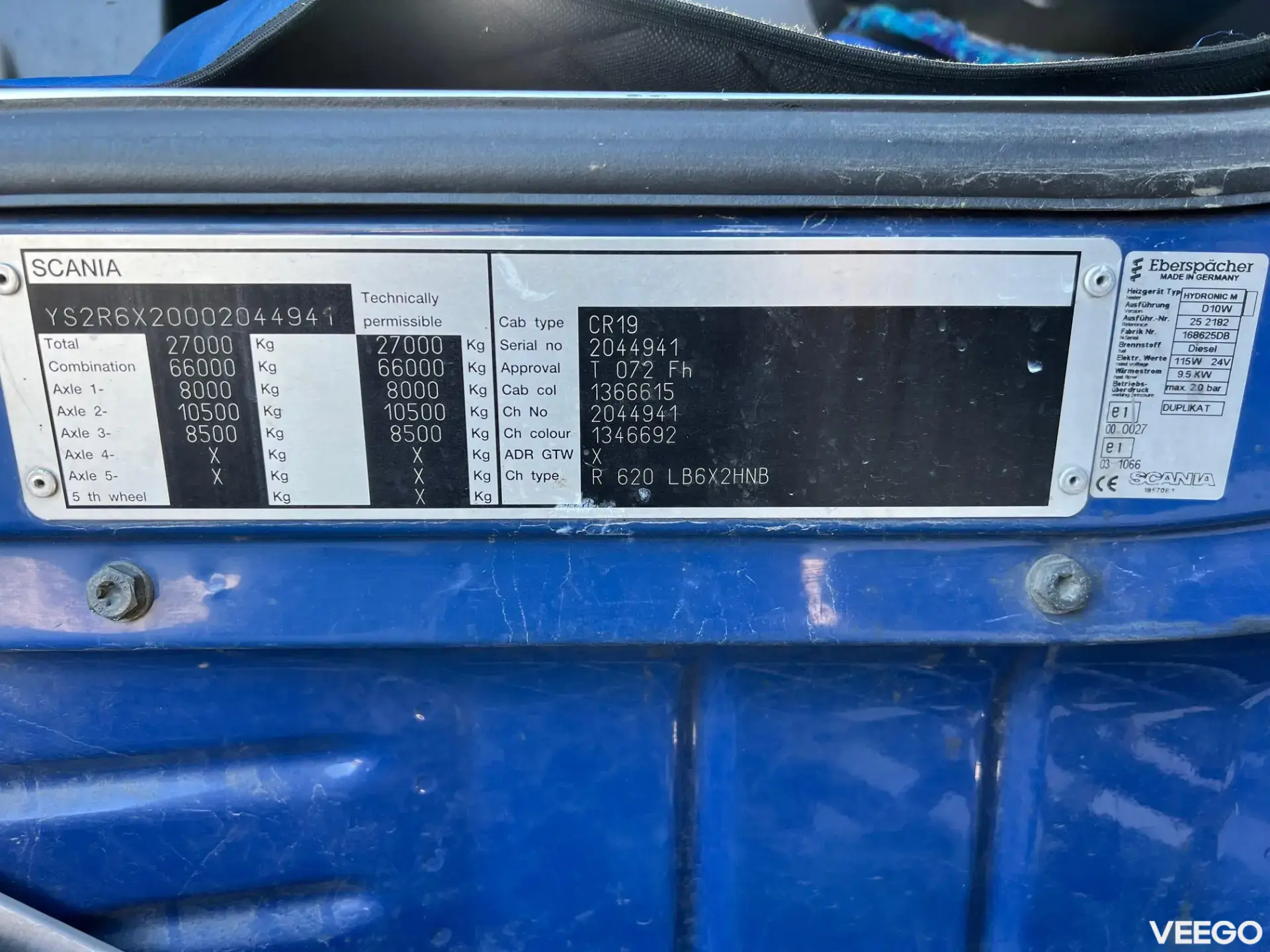 Scania R620 456kW