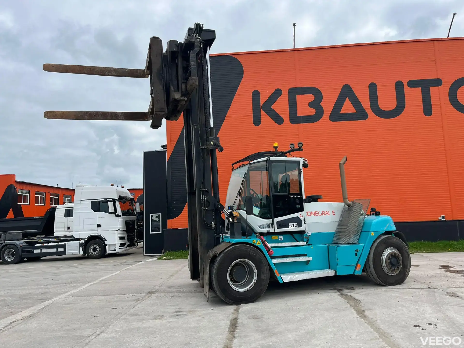 Konecranes MV 12-1200 C RATED CAPACITY: 12000 kg / LIFTING HEIGHT: 4000 mm / CENTRAL LUBRICATION 185kW