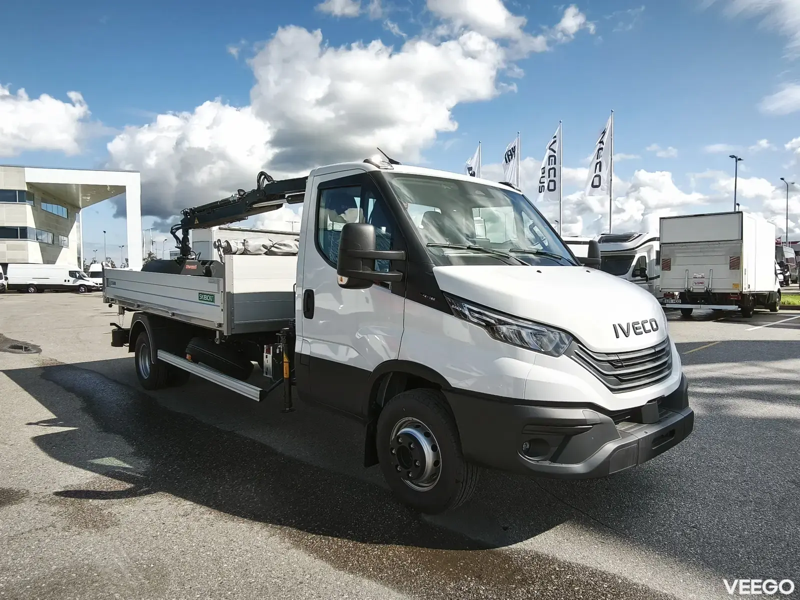 Iveco Daily  70C18H kallur, kraana, greiferkopp 3 129kW