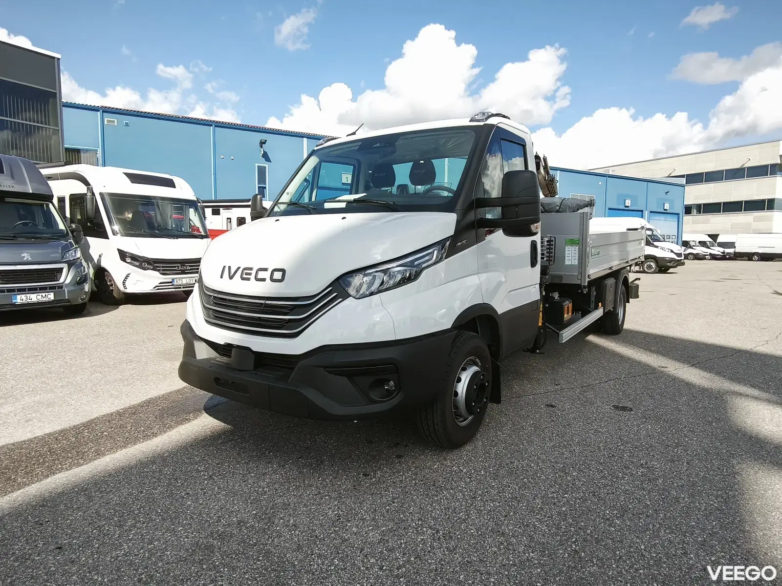 Iveco Daily  70C18H kallur, kraana, greiferkopp 3 129kW