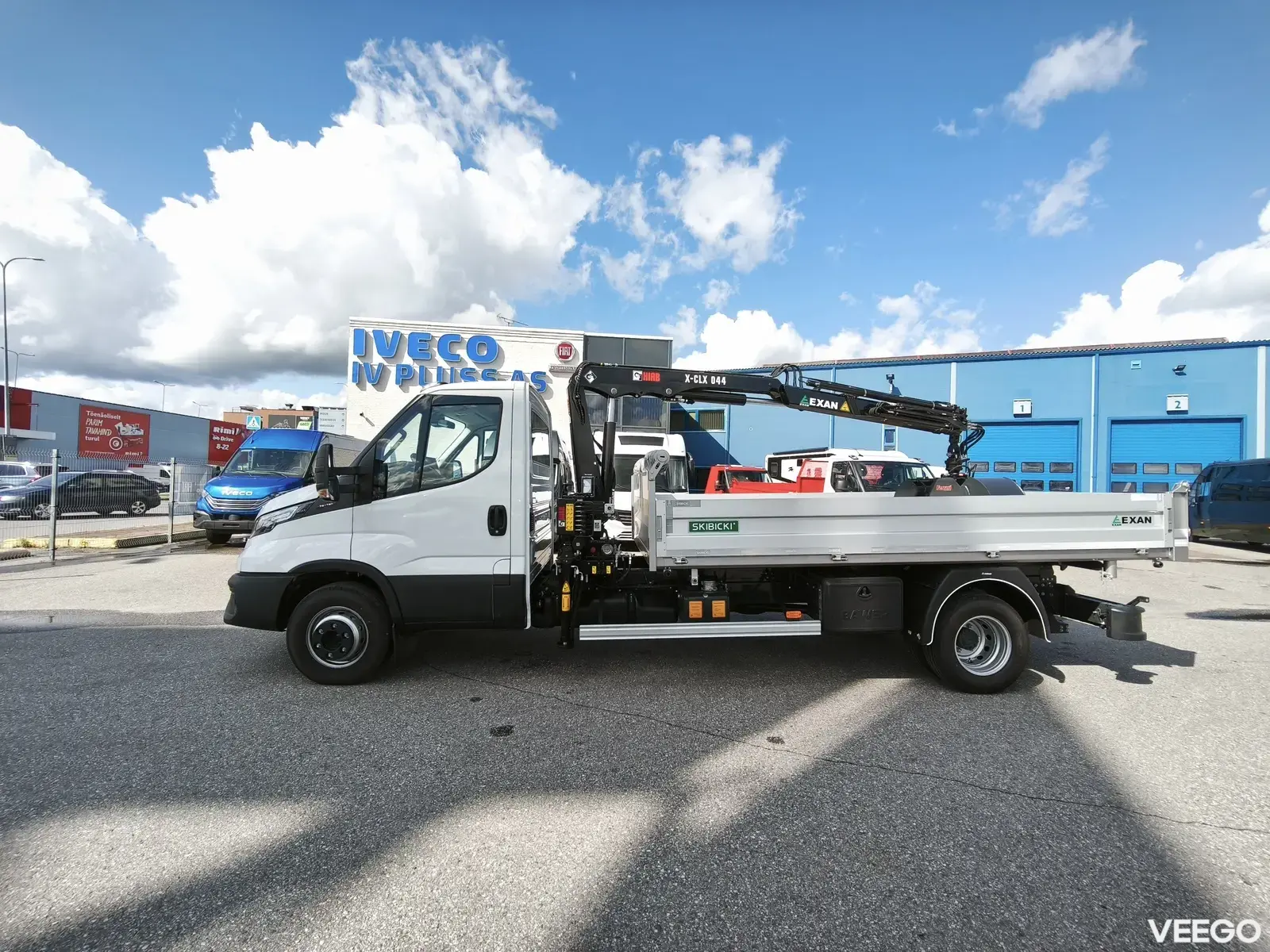 Iveco Daily  70C18H kallur, kraana, greiferkopp 3 129kW